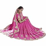 Sakalas Indian Women Designer Party wear Pink Color Saree Sari Fabz-2651