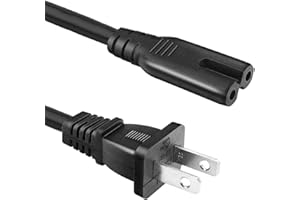 SZAWINLI 6.5Ft AC Power Cord Replacement for Electric Recliner or Chair Lift for Recliner Lift Chair Okin, Limoss,Pride,Lazboy,Berkline(2M)