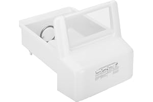 BULLRO Upgraded WPW10558423 for Whirlpool Ice Maker Replacement, Compatible with Whirlpool Kenmore Maytag Amana IKEA Refrigerator, Refrigerator Ice Bucket Replacement with Whirlpool Replacement Ice Maker