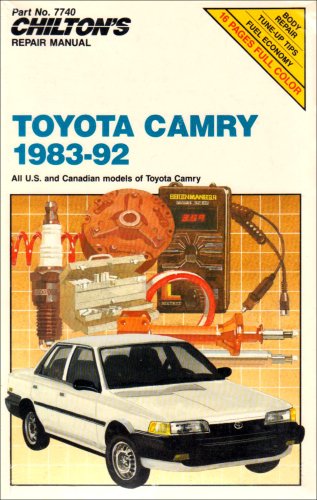 Toyota Camry, 1983-92 (Chilton Model Specific Automotive Repair Manuals)