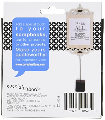 image for Darice Coordination's 60 Sheet Vellum Quotes and Titles, Inspire Theme