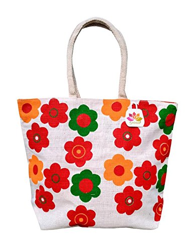 GREAN Jute Shopping Bag/ Shoulder Bag/ Travel Bag