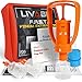 LIVABIT Dual Pack First Response Safety Tool Emergency Kit Venom Sting Extractor Pump & SOS Survival Multi Tool Pack