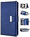 iPhone 6s Plus Wallet Case, Crosspace iPhone 6 Plus Flip Holster PU Leather Cover Cases Magnetic Detachable Protective Folio Shell Credit Card ID Holders for Apple iPhone 6/6s Plus 5.5