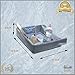Travel Tray - Car Seat Travel Tray – Car Travel Organizer Tray for Toddlers - Useful Adjustable Flap – Waterproof Fabric - Accessories Holder for Kids - Compatible with most Car Seat for Kids
