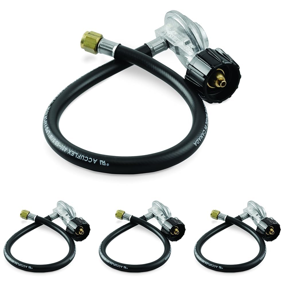 Weber Hose and Regulator Kit (24-Inch), Assorted (Pack of 4) Image