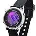 Better line Digital Kids Watch Band with Hourly Chime, Stopwatch, Daily Alarm & Calendar, Water Resistant 30M (Black)