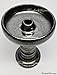 Hookah John Harmony Bowl SILVER METALIC Hookah Shisha Funnel Phunnel Tangiers Gun Metal Color