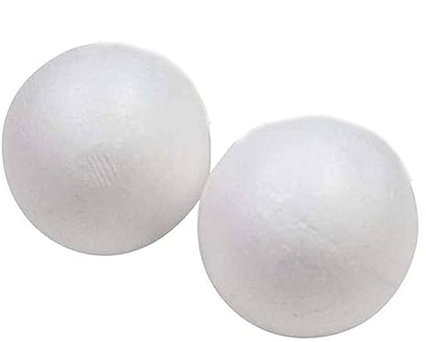 Kvm Store Big Thermocol Balls For Art And Craft And Diy