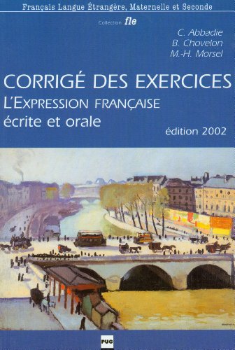 L' expression française écrite et orale