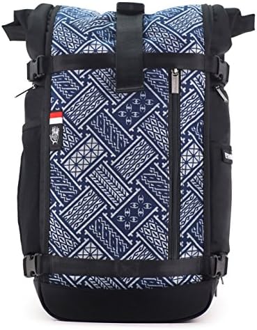 Ethnotek Raja Daypack 30L with Hand Woven Fabric | Indonesia 6