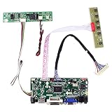 VSDISPLAY 17" 19" 1280x1024 6Pin LED Backlight 30Pin LVDS LCD HDMI VGA DVI Audio Controlller Kit, Fit to Arcade1UP Modification LCD M170ETN01 1 M170ETN01.3 M190ETN01.0 G190ETN01.0