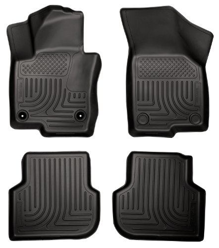 Husky Liners Weatherbeater Floor Mats | Fits 2011-2018 Volkswagen Jetta Sedan |…