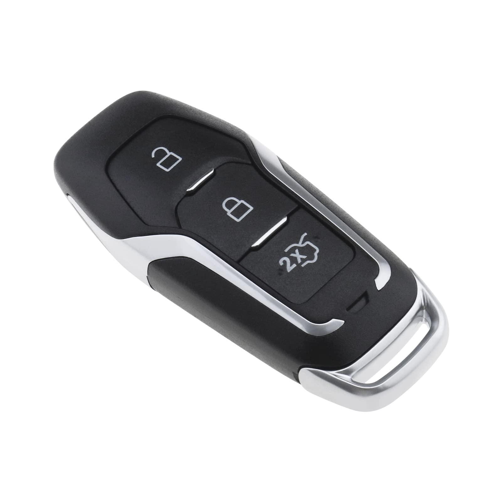 The Lord of the Tools 3 Button Remote Key Shells Replacement Compatible with Ford Mondeo/S-Max/Edge/Mustang/Galaxy 3 Buttons Keyless Car Key Fob Case