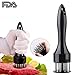 Meat Tenderizer Stainless Steel Needle Professional Tenderizer Kitchen Cooking Tool Black by GESCHOK