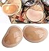 2 Pairs Strapless Self-Adhesive Enhancers Bra Pads inserts,Removeable Silicone Padded Bra Inserts ，Breathable Push Up Sticky Bra Pad for Women