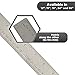 Breman Precision Metal Ruler 12 Inch Cork Back - Straight Edge 12 Inch 2 Pk - Flexible & Non-Slip Stainless Steel Metal Ruler with Cork Backing - Imperial & Metric Graduations for Precision Measuring