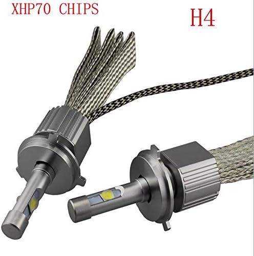 1Set H4 9003 HB2 110W 13200Lm CREE CHIPS XHP-70 LED Headlight Hi/Low beam