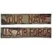 Custom 2 Piece USAF 3-Color OCP Name Tape with Hook Fastener