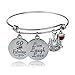 YEEQIN Birthday Gifts For Women Happy Birthday Bracelets Birthday Gift for Daughter Sister Mom Granddaughter Grandma (60th Birthday)
