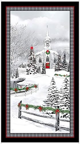 Home For The Holidays 24"x44" Panel by Quilting Treasure