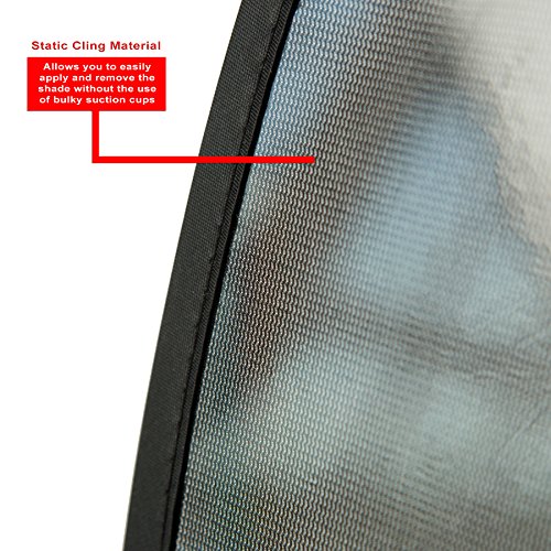 image for Car Window Sun Shade by Tiddlercare (2 pack) - 12