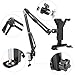 Neewer® 2-Pack Smartphone & Tablet Stand (Sturdy Metal Arm,Padded Holder,Adjustable Mounting Clamp) for iPhone 6Plus,GALAXY Note 5, iPad Air/iPad Air 2, Samsung Galaxy Tab and More--Black