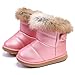 CIOR Girls’ Winter Snow Boots Outdoor Fashion Warm Fur Boots with Velcro (Toddler/ Little Kid)