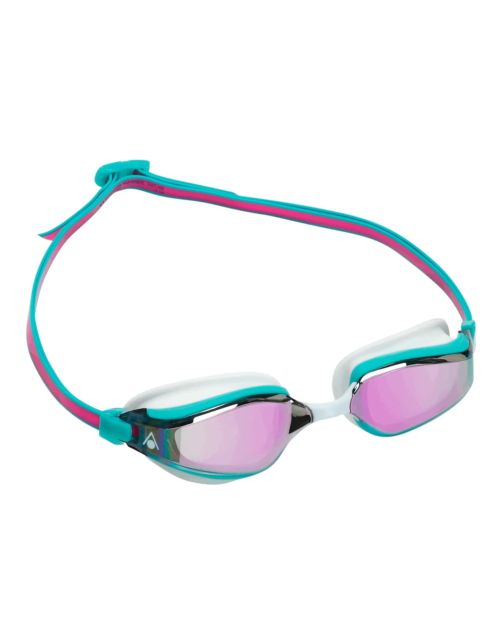 Aqua Sphere Swimming Goggles Brand Model Swimming Goggles for Adults Fastlane Turquoise Adults