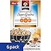 Quaker Instant Oatmeal, Super Grains, Honey Almond, 6 count ,net weight 11.8 Ounce (Pack of 6)