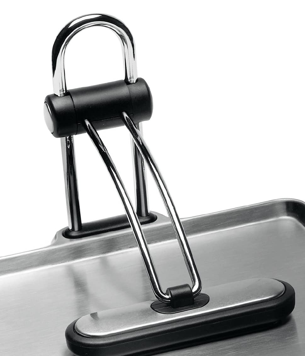 simplehuman Quick Grip Napkin Holder, Stainless Steel, Brushed