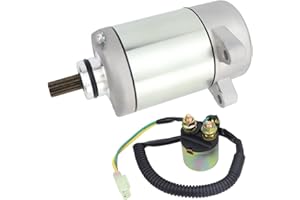 Soarider Starter & Relay for Honda Rancher 400 FourTrax TRX400FA TRX400FGA 2004-2007 FourTrax Rancher 400 Starter TRX400FA Starter TRX400FGA Starter, 31200-HN7-003 18683 410-54059 SMU0220 57-2748