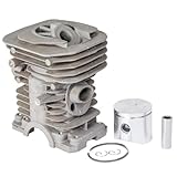 38mm Cylinder Piston Rebuild Kit Assembly For Husqvarna 136 137 141 142 Chainsaw