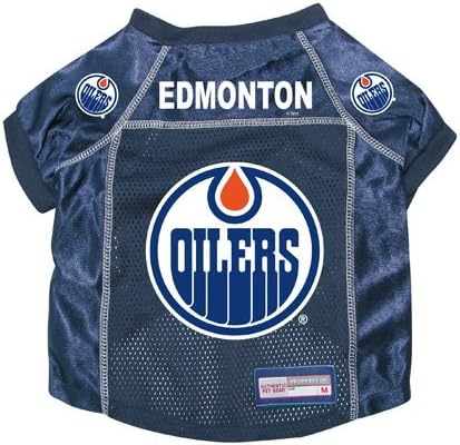 oilers dog jersey