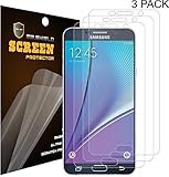 Galaxy Note 5 Screen Protector Mr ShieldÂ® For Samsung Galaxy Note 5 Anti-Glare Screen Protector with Lifetime Replacement Warranty