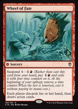 Magic The Gathering - Wheel of Fate (138/351) - Commander 2016