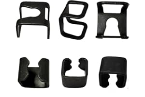 OUPUSES 6PCS Floor Jack Spare Parts for 2 Ton Horizontal Car Floor Jack Hoop Claw clamp Clips