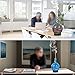 Essential Oil Diffuser 100ml Art Glass Vase Aromatherapy Fragrance Ultrasonic Cold Mist Humidifier 7 Color Lamp and Auto Shut-Off 4 time Setting for home Office Bedroom Baby Study Yoga (Art Vase-1)