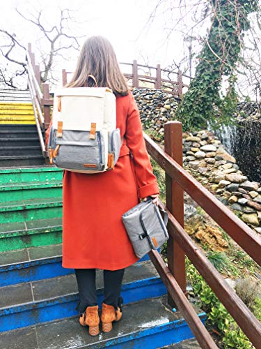 image for GISEMAI Portable Diaper Changing Pad Clutch | Bonus: Insulated Sleeve 