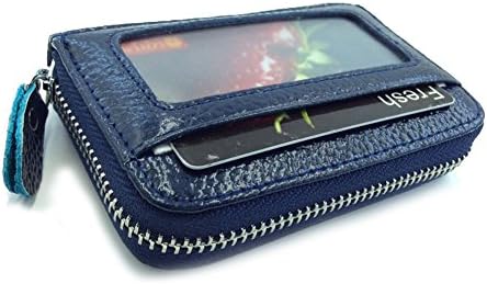 MXTBY Unisex Genuine Coin Purse Holders Organ Zipper Card Wallet Men Leather Wallets