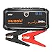 SUAOKI U28 2000A Peak Jump Starter Pack, 12V Auto Battery Booster (for ALL Gas or 8.0L Diesel Engines) with USB Power Bank, LED Flashlight and Smart Battery Clamps for 12V Car & Boat, UL Certified
