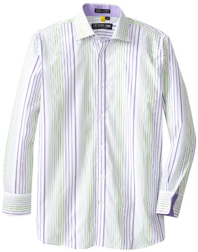 Stacy adams men s acapulco dress shirt, purple, 15.5 - …