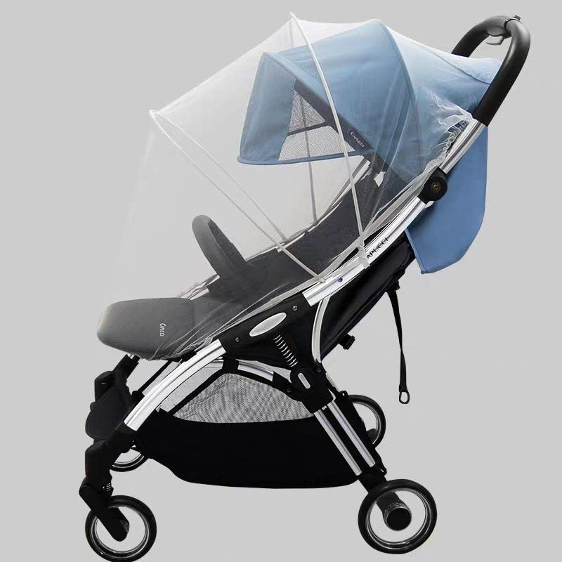 Universal Mosquito Net for Pushchair Pram Fly Insect Bug Net Breathable Insect Net Baby Mosquito Net for Pram Stroller Buggy Carriage Bassinet Carrycot Crib Cradle Newborn Travel Outdoor White