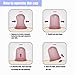 Elmatory Upgraded Medical grade silicone Anti Cellulite Vacuum Cup 2pcs Cupping Therapy Set Body Massage cups - 2 sizes cups (1 large + 1 medium)