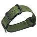 AUTULET 23mm Army Green Exquisite Men's One-Piece Nylon Style Nylon Perlon Watch Bands Straps Textile