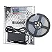 Rxment Led Strip Lighting 5M 16.4 Ft 5050 RGB 300LEDs IP67 Water-resistant Rating Flexible Color Changing Complete Kits with 44 Keys IR Remote Controller , Control Box ,12V 5A Power Supply