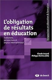 L' obligation de résultats en éducation