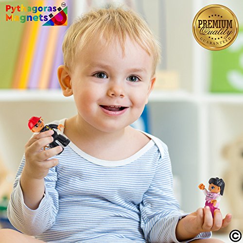image for Pythagoras Magnets Magnetic Figures Set of 4 Toddlers Community Action