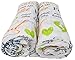 Scripture Swaddle Blanket Gift Set, for This Child We Have Prayed, Ultra-Soft 100% Cotton Muslin Receiving Blankets, Extra Large, 2 Pack