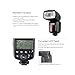 Godox V850II Camera Flash Speedlite, GN60 1/8000s HSS Flash Speedlight with 11.1V/2000mAh Li-ion Battery, 1.5s Recycle time 650 Full Power Pops, Compatible for Canon Nikon Sony Fuji Olympus Pentax